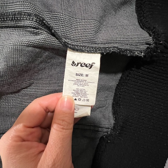 REEF Houndstooth Plaid Bomber Jacket - Teen’s Medium - Picture 8 of 9